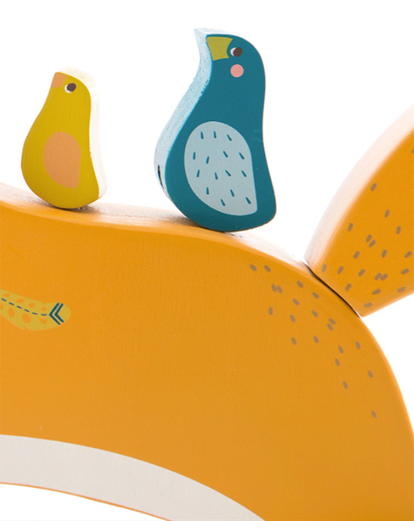 Moulin Roty Nachziehtier "Le voyage d'olga - Fuchs" aus Holz