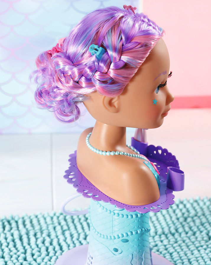BABY born® Sister Styling Head Meerjungfrau