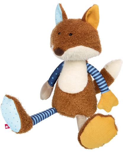 Patchwork Kuscheltier FUCHS in bunt