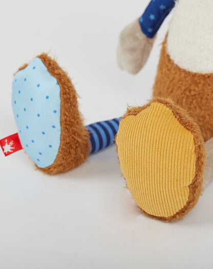 Patchwork Kuscheltier FUCHS in bunt