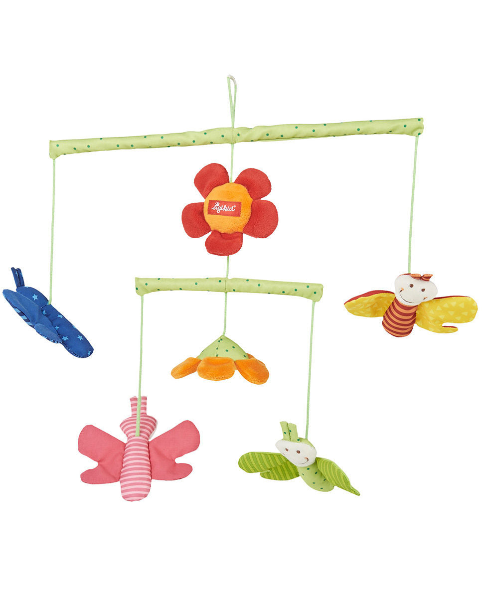 Mobile Schmetterling in bunt