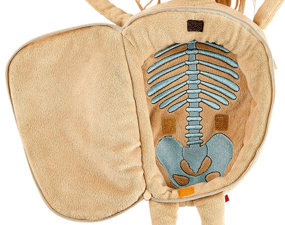 Lern-Puppe ERWIN  DER KLEINE PATIENT in bunt