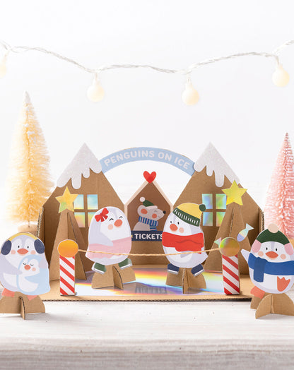 Papier-Bastelset MERRY CRAFTMAS 133-teilig