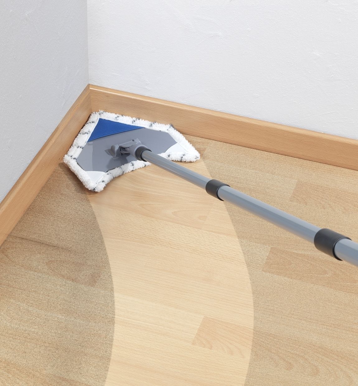 Multiflex Wischer, mit Teleskopstiel und 3 Bezüge