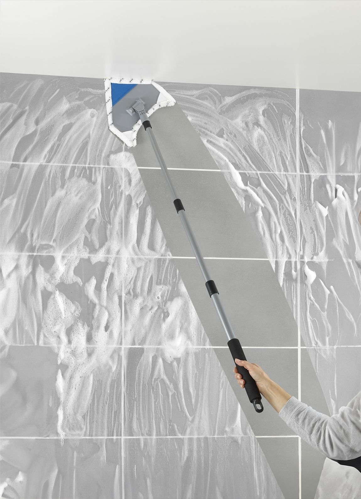 Multiflex Wischer, mit Teleskopstiel und 3 Bezüge