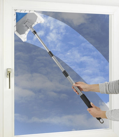 Multiflex Wischer, mit Teleskopstiel und 3 Bezüge