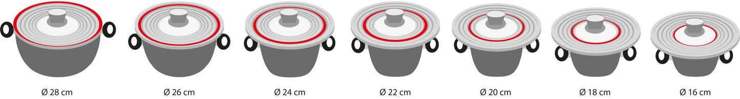 Multifunktions-Glasdeckel
