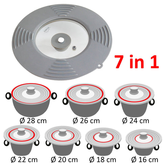 Multifunktions-Glasdeckel