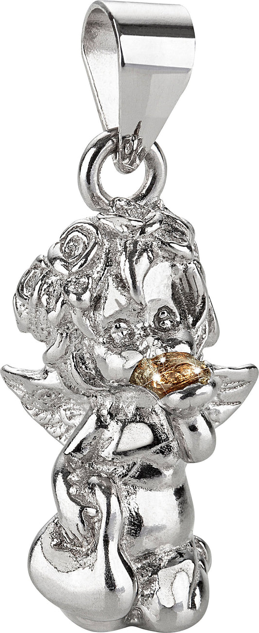 CB Anhänger "Engel"mit Zirkonia, 925 Silber