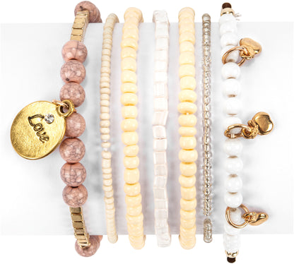 CB Armbandset "Love" 7-teilig