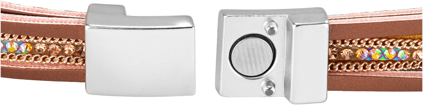 CB Damenuhr & Armband-Set "Rose"