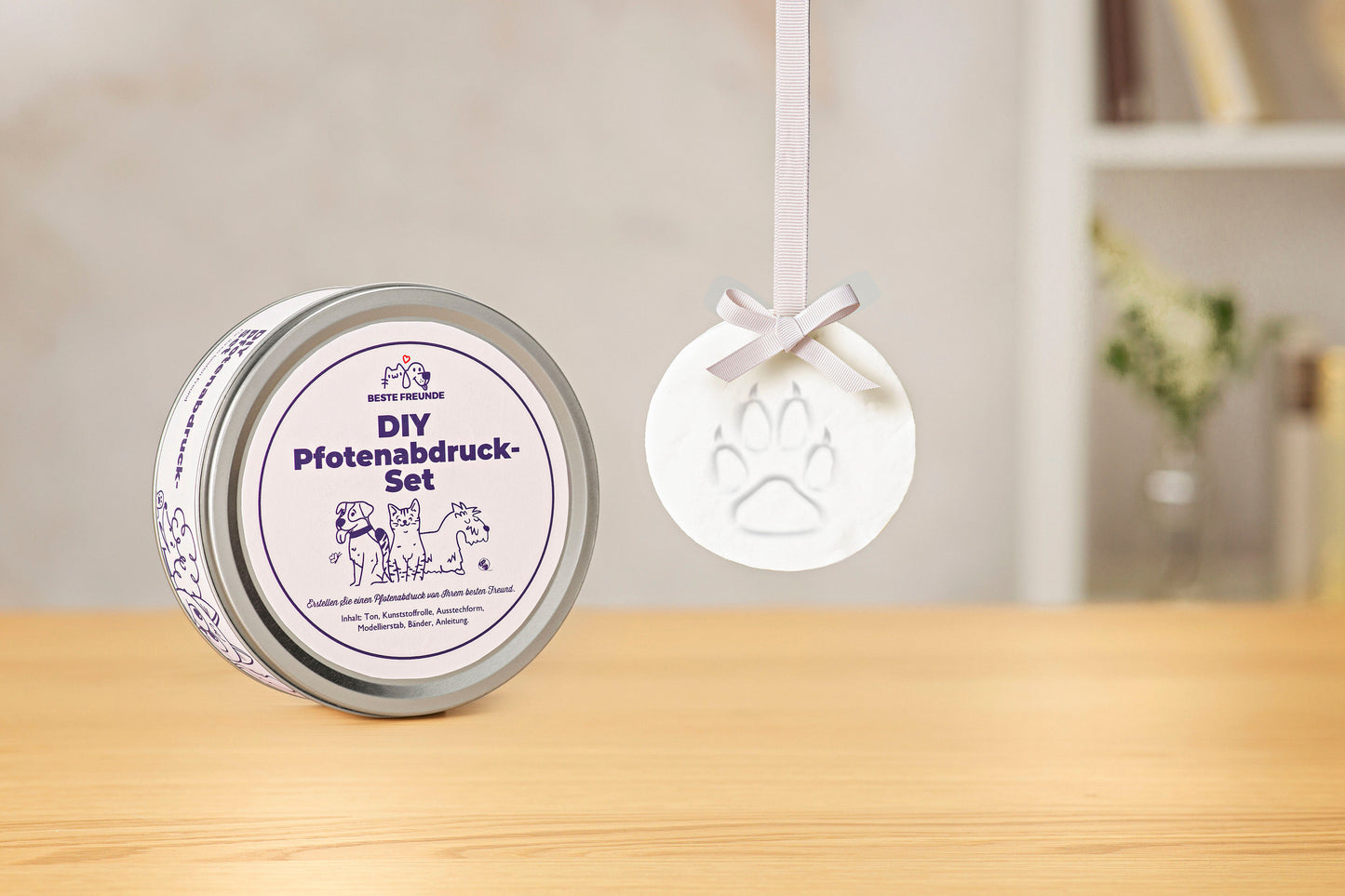 Pfotenabdruck-Set