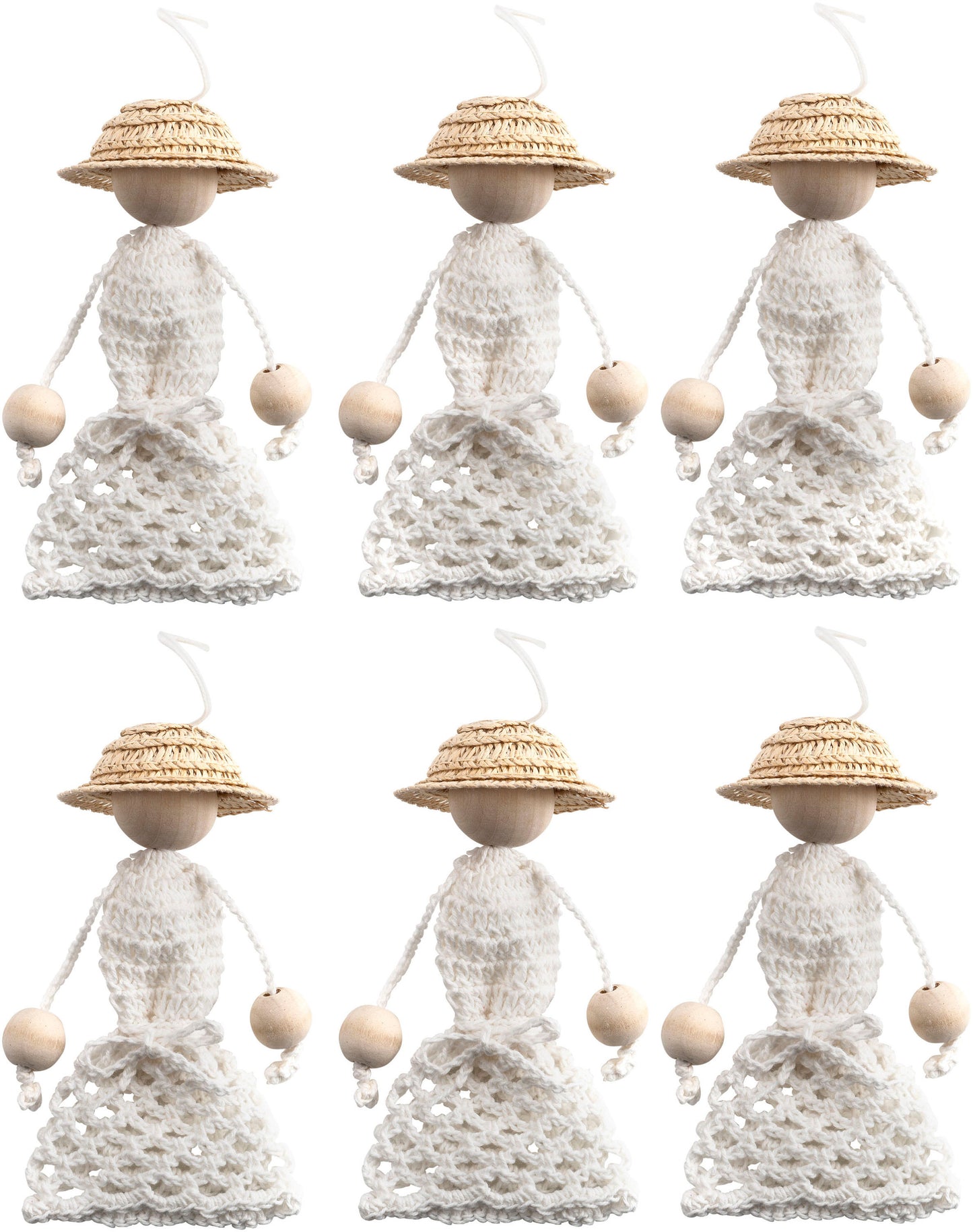 Bastelset Blumenpuppen 6er-Set