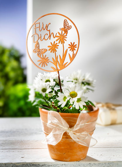 Dekostecker mit Spruch 5er-Set