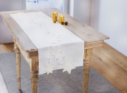 Tischläufer "Creamy Christmas" 140x40 cm