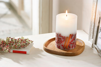 Deko-Tablett "Akazie" 20x19,7 cm