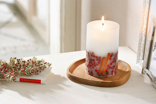 Deko-Tablett "Akazie" 20x19,7 cm