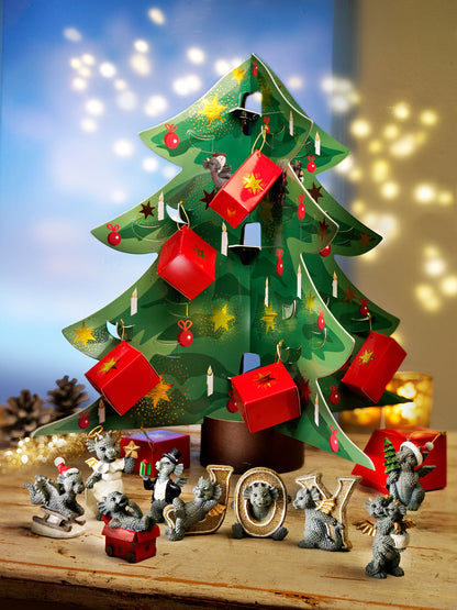 Adventskalender Drachen "Zaubertanne"