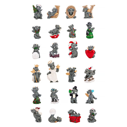 Adventskalender Drachen "Zaubertanne"