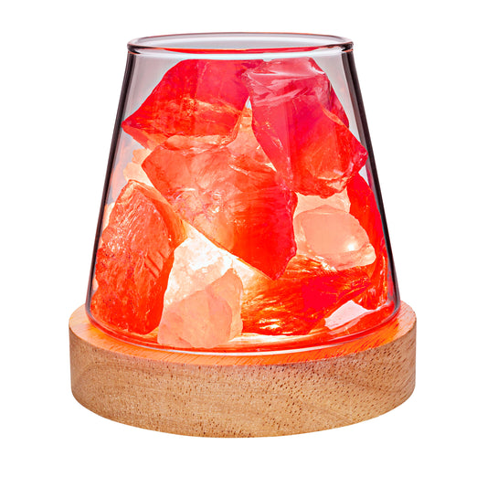 Lampe Glassteine