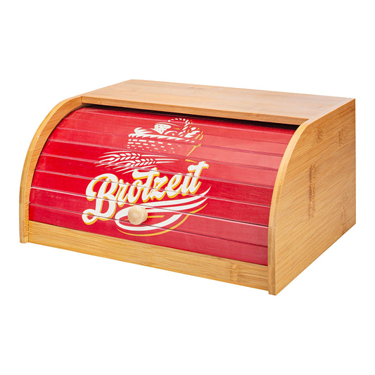 Bambus Brotkasten mit Rolldeckel