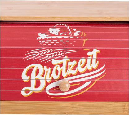 Bambus Brotkasten mit Rolldeckel