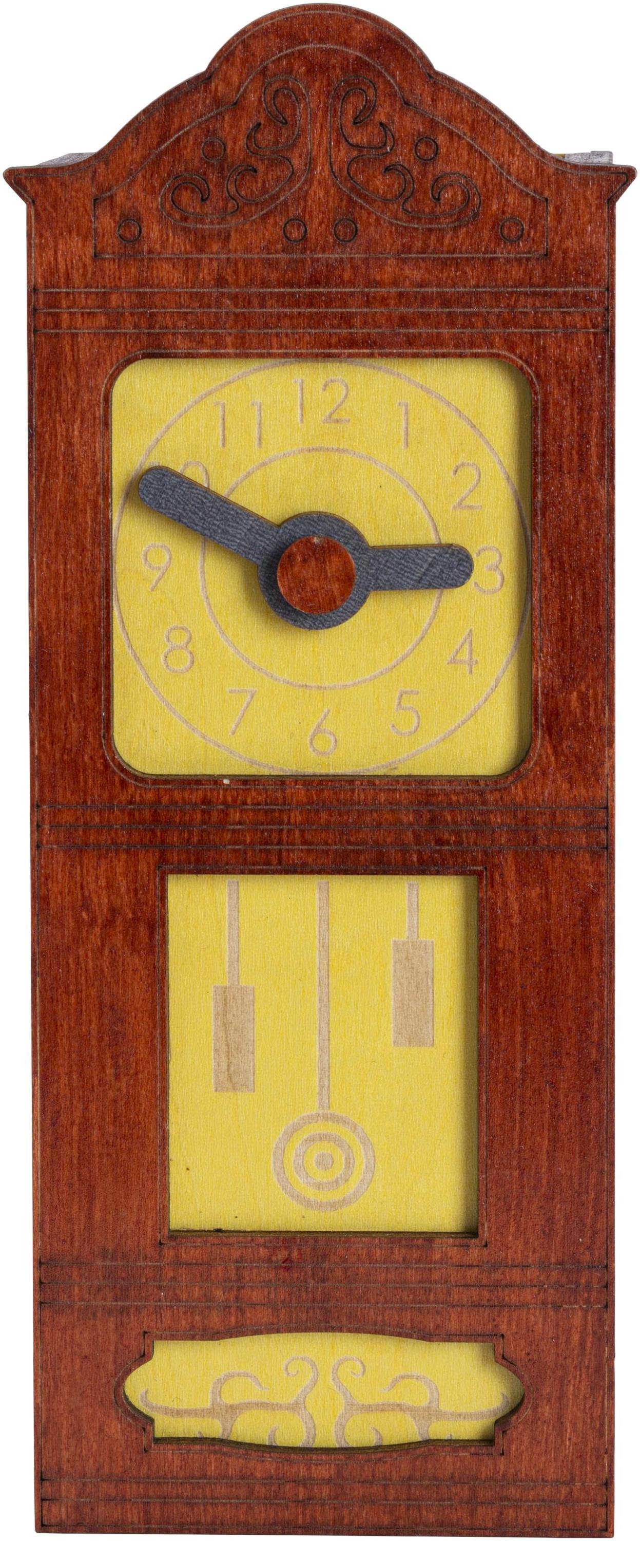 Knobelspiel Standuhr