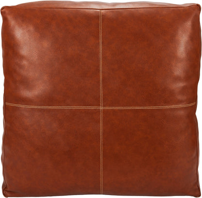 Sitzpouf aus Kunstleder