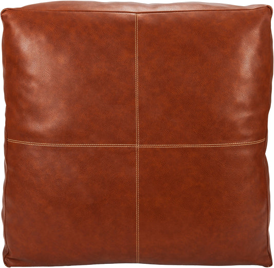 Sitzpouf aus Kunstleder