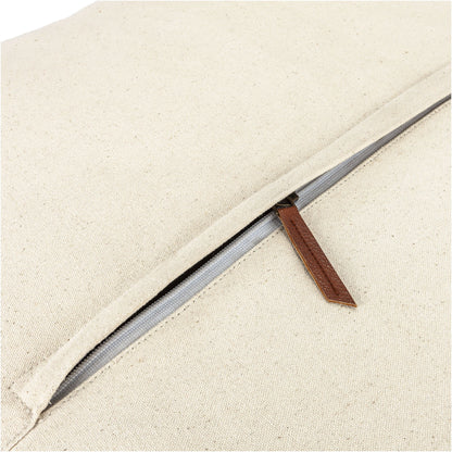 Sitzpouf aus Kunstleder