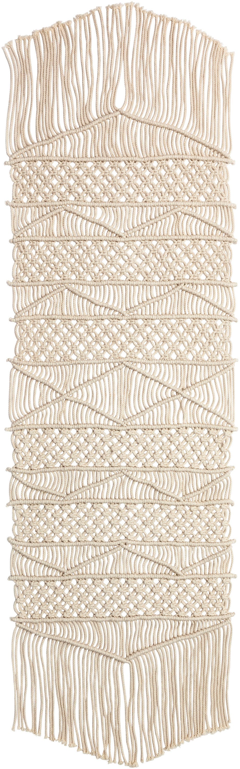 Makramee-Tischläufer "Boho" 140 x 40 cm