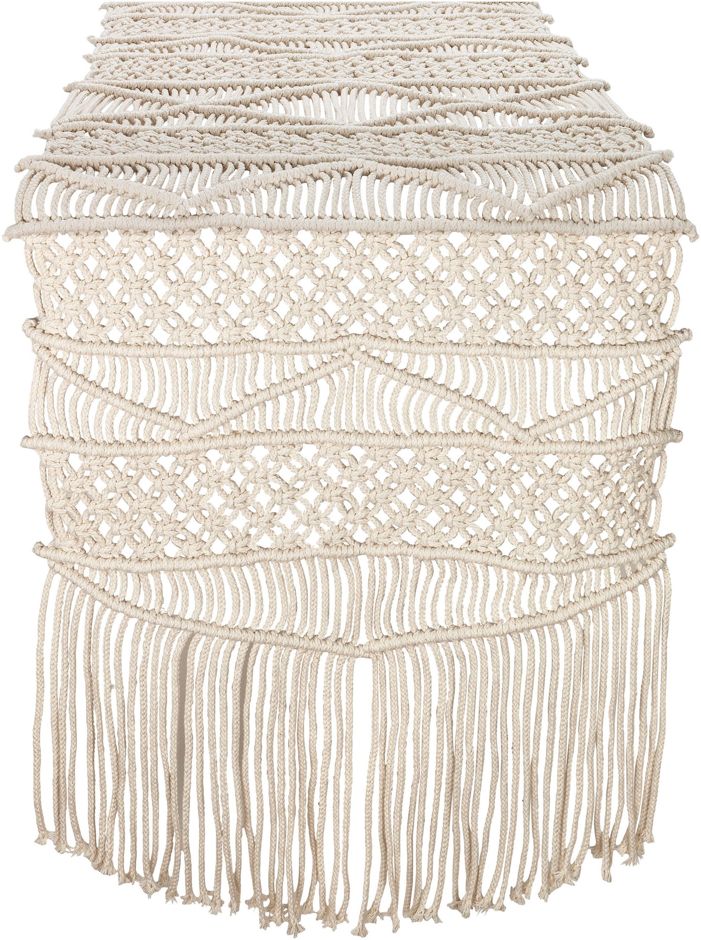 Makramee-Tischläufer "Boho" 140 x 40 cm