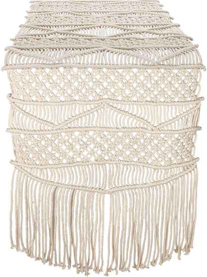 Makramee-Tischläufer "Boho" 140 x 40 cm