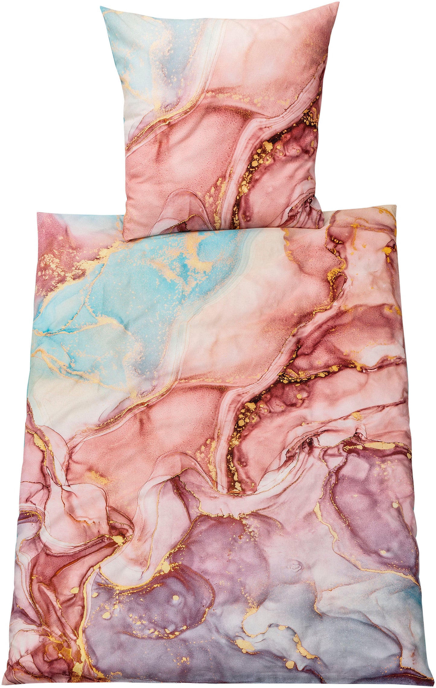Renforce Wendebettwäsche "Marmoris" (Größe: 135x200 cm)