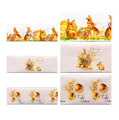 Schrumpfbanderolen-Set "Ostern" 40-teilig