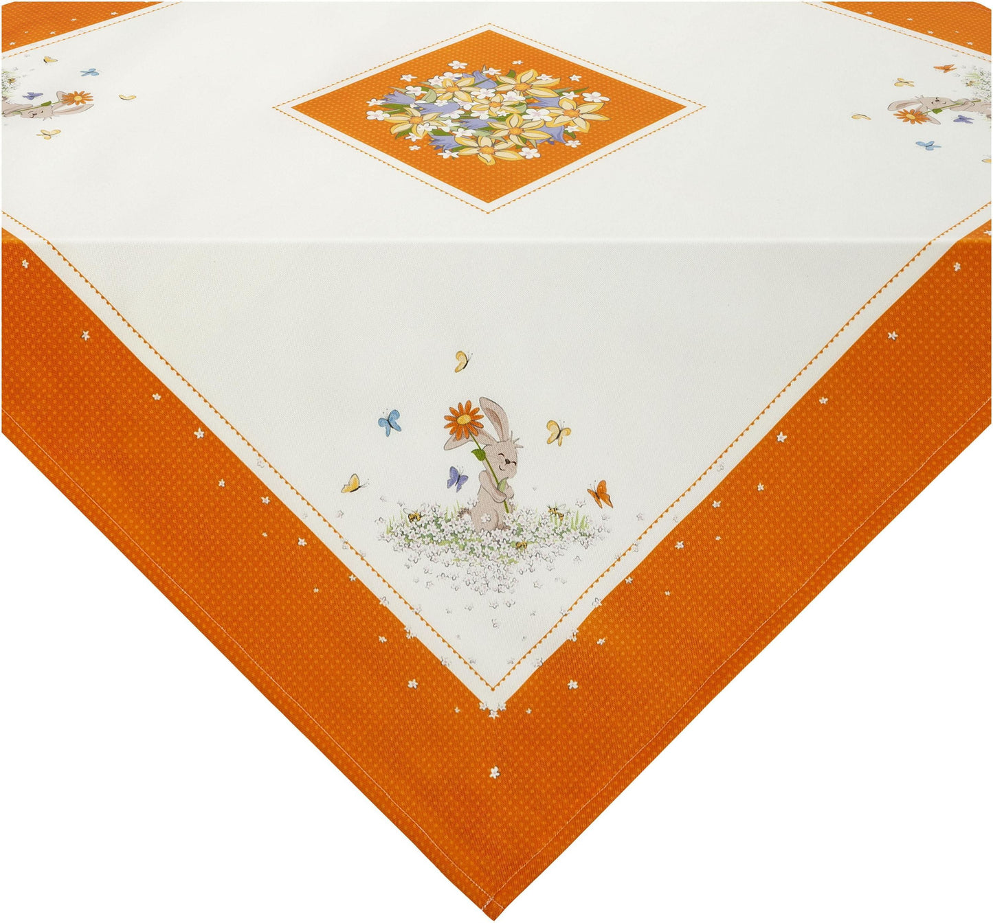 Mitteldecke "Häschen Michel" 85 x 85 cm