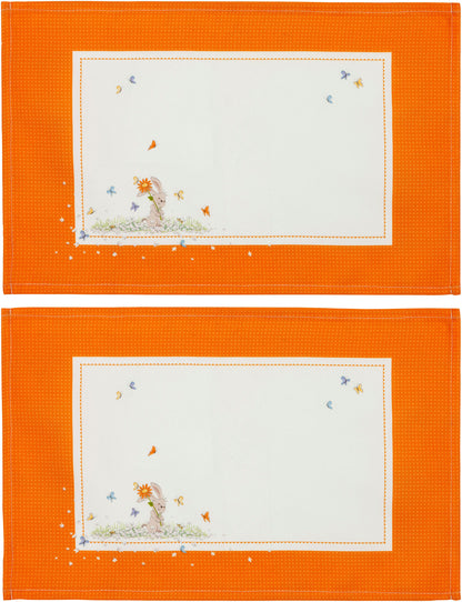 Tischsets "Häschen Michel" 2er-Set