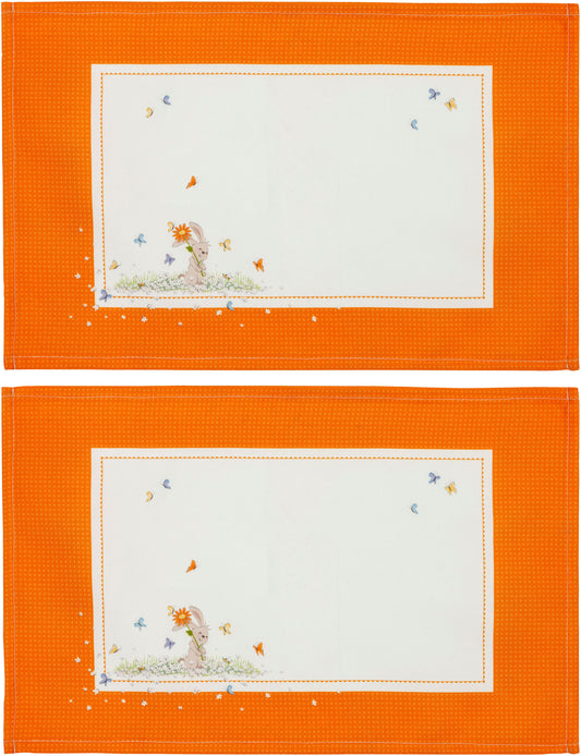 Tischsets "Häschen Michel" 2er-Set