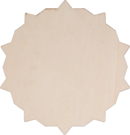 Holz Mandalas "Natural" 4er-Set
