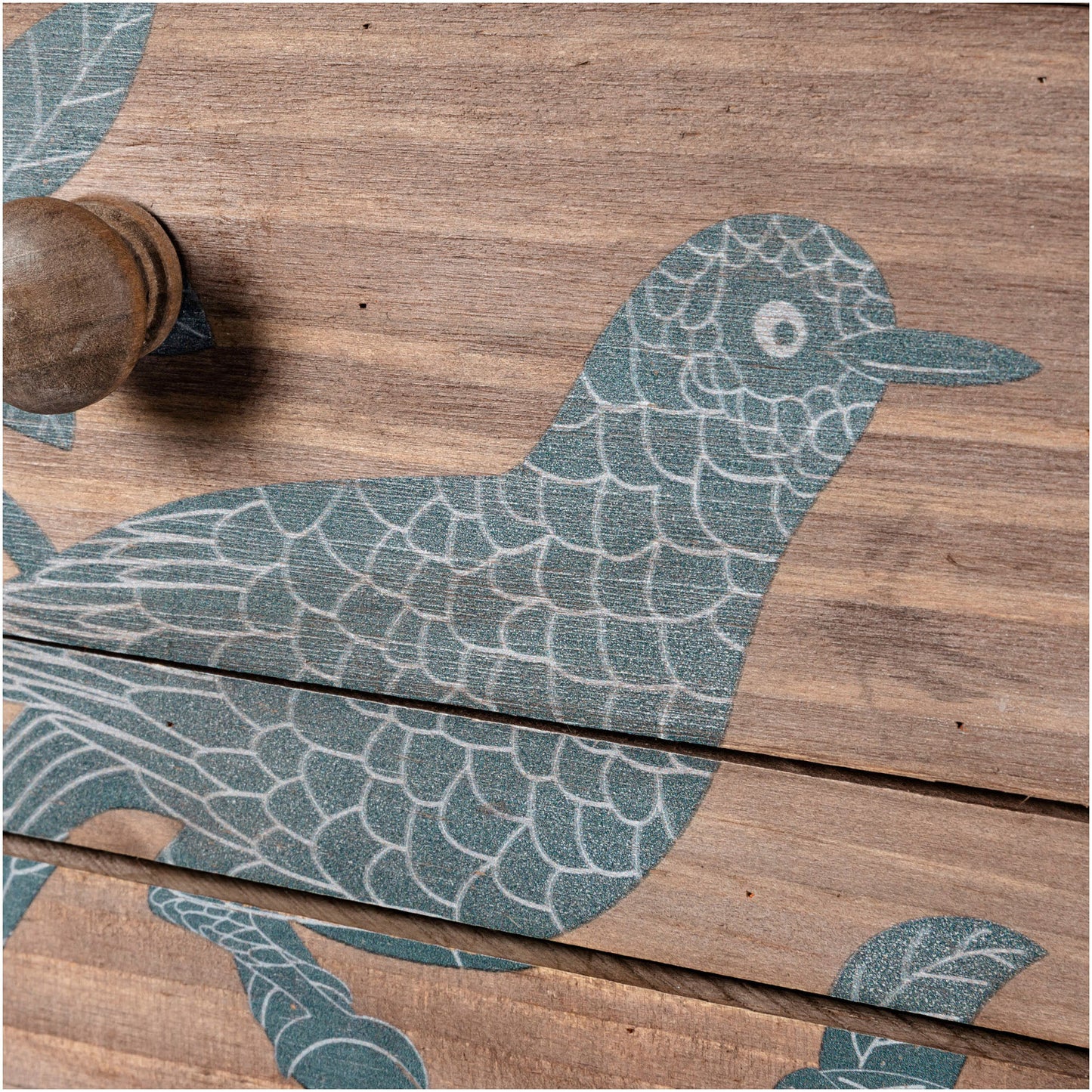 Nachttisch "Traumvogel" aus Holz