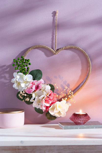 Deko-Herzkranz Cuore" 25 cm