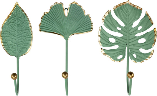 Kleiderhaken "Natural Leaves" 3er-Set