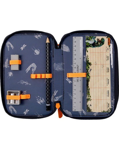 Federmäppchen T-REX WORLD mit 3D-Druck