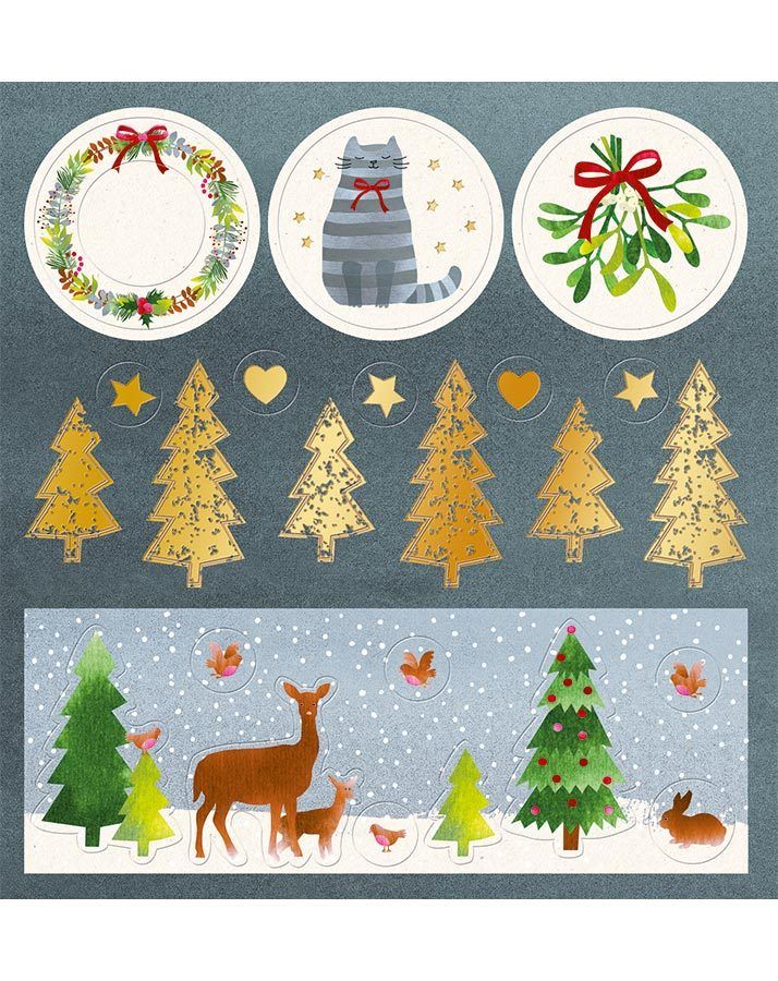 Stickerbuch Weihnachten