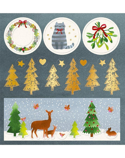 Stickerbuch Weihnachten