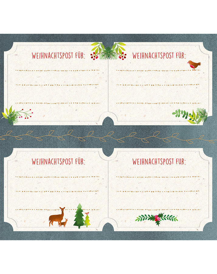 Stickerbuch Weihnachten