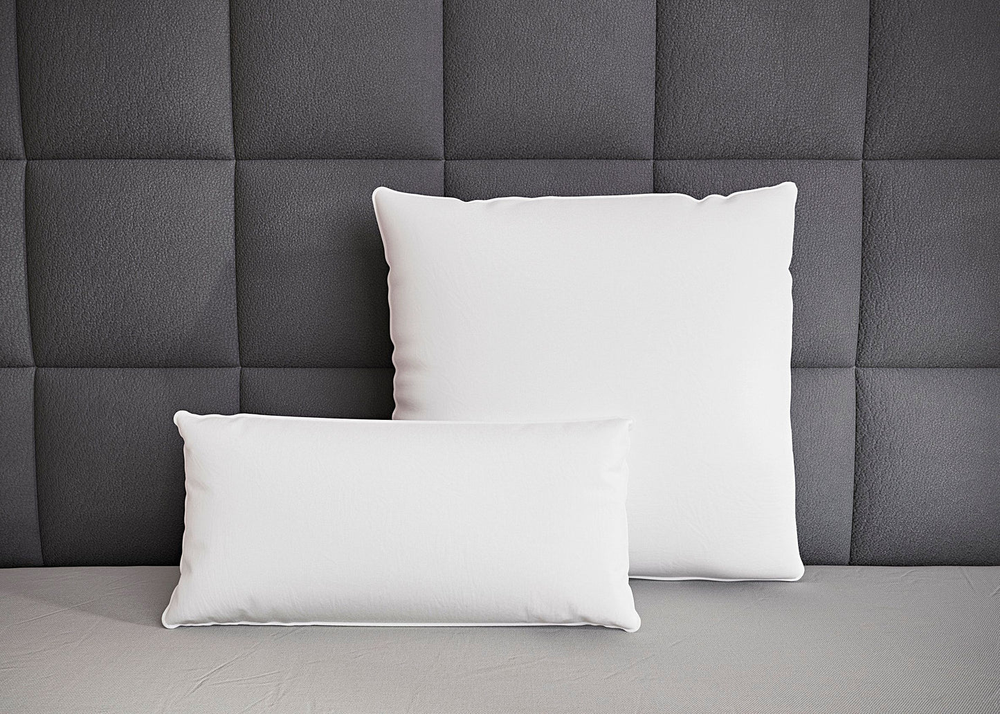 3 Kammerkopfkissen "Basic" (Größe: 40x80)