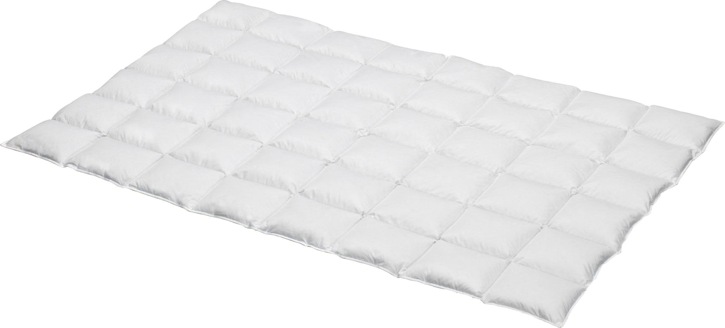 Schlaf Stil Daunendecke "Basic" warm, (Größe: 155x220)