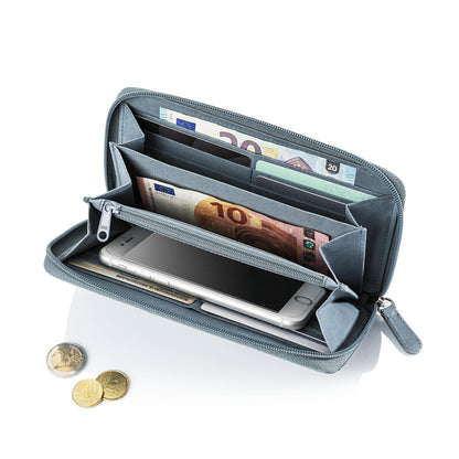 HJP Damengeldbörse "Belt" Leder (Farbe: rot)