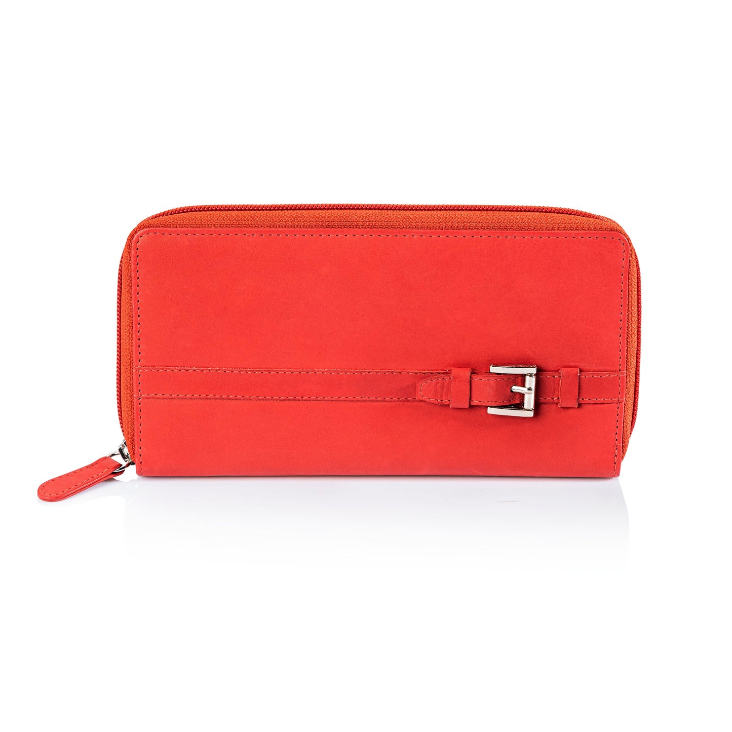 HJP Damengeldbörse "Belt" Leder (Farbe: rot)